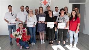 Slika: Uručena godišnja volonterska priznanja Hrvatskog Crvenog križa za 2021. godinu