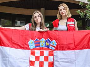 Slika: Sudjelovanje predstavnika Hrvatskog Crvenog križa na međunarodnim kampovima