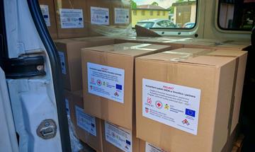 Slika: Provedena podjela humanitarnih paketa u Općini Sunja u sklopu projekta „Humanitarni paketi GDCK-a Virovitica i partnera“