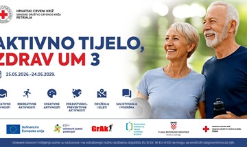 Slika: Javni poziv za iskaz interesa za sudjelovanje u projektu “Aktivno tijelo, zdrav um 3”