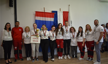 Slika: Održano 13. Međužupanijsko natjecanje mladih Hrvatskog Crvenog križa