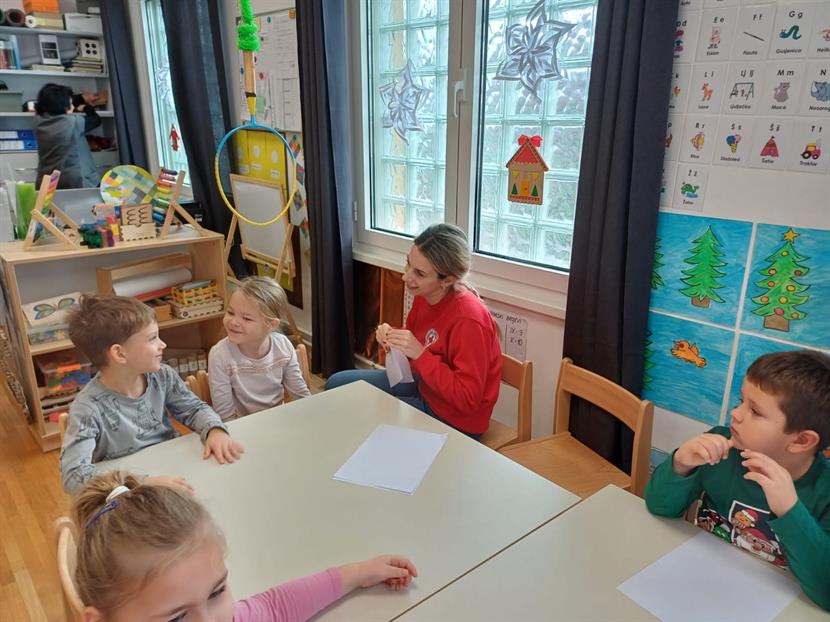 Slika: Radionica osjećaja u izvanrednim situacijama u Dječjem vrtiću Lekenik