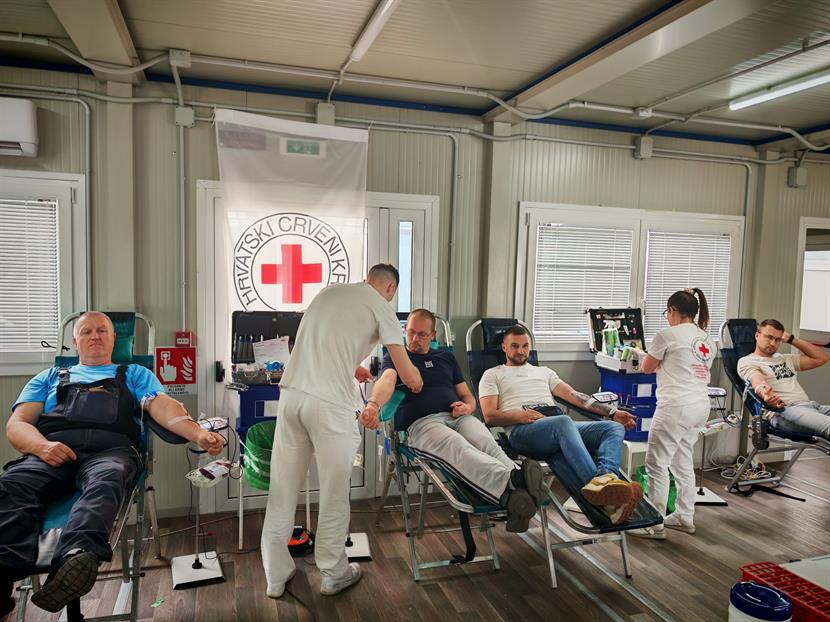 Slika: Trodnevna akcija darivanja krvi uspješno održana u Sisku