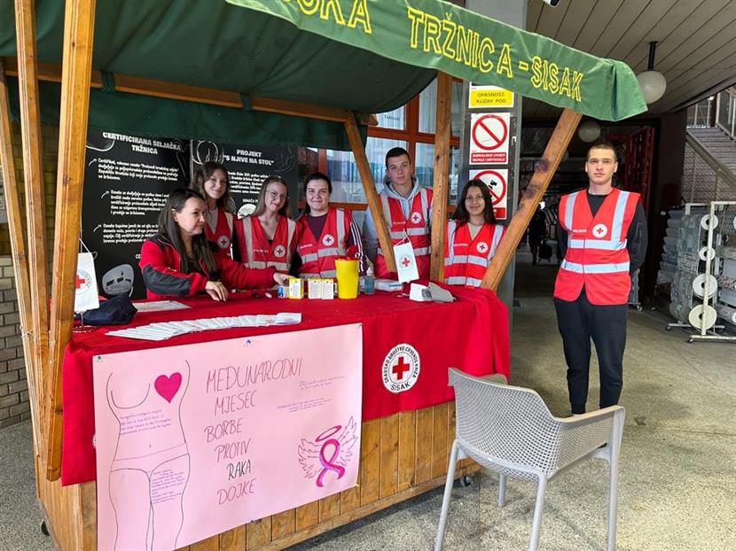 Slika: Obilježavanje Međunarodnog mjeseca borbe protiv raka dojke