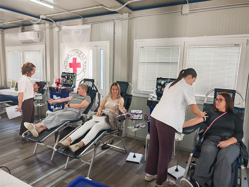 Slika: Uspješno provedena akcija dobrovoljnog darivanja krvi
