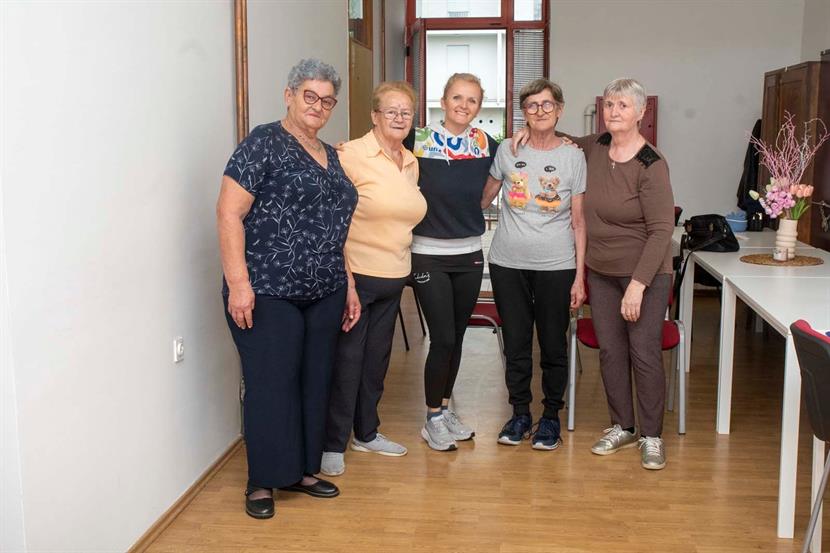 Slika: Aktivan početak dana za naše umirovljenike u suradnji sa ŠRC Sisak!