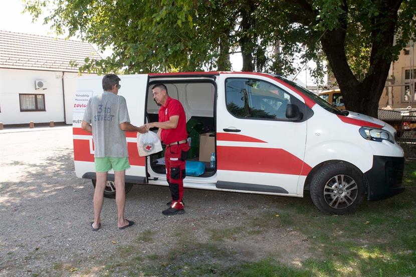 Slika: Suradnja s općinama Lekenik i Martinska Ves – podjela pomoći najpotrebitijima