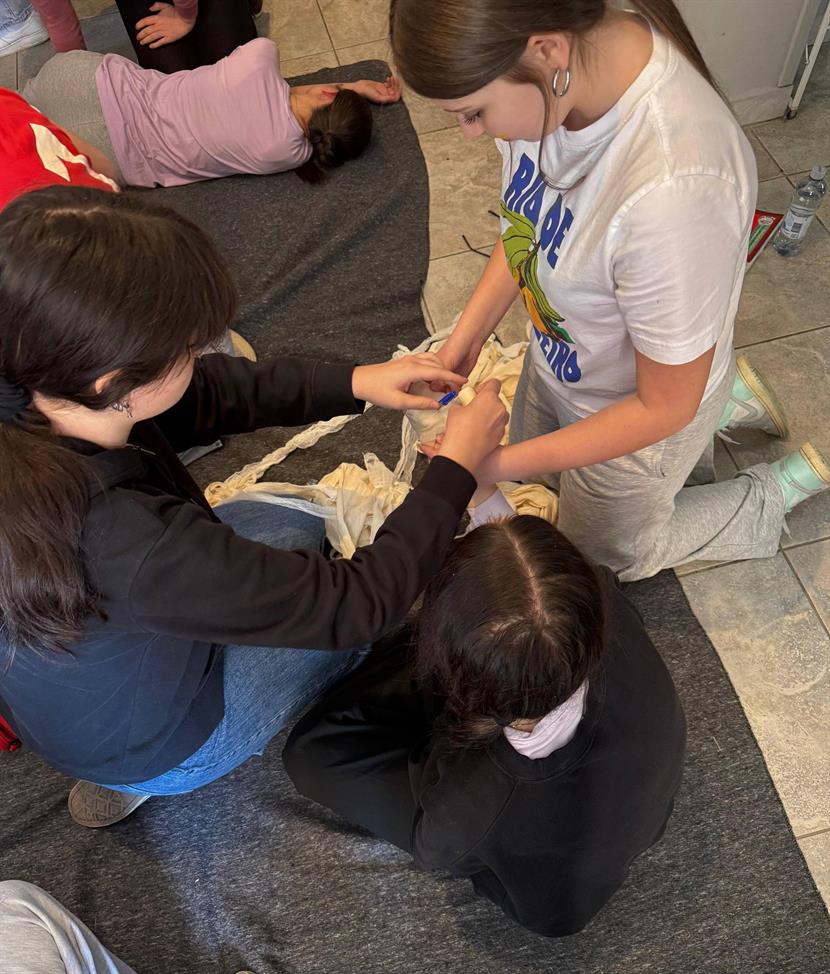 Slika: Pripreme za 27. Natjecanje mladih Hrvatskog Crvenog križa u punom jeku