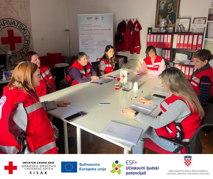 Slika: Sastanak u sklopu projekta „Okreni pedalu, pokreni promjenu 4“